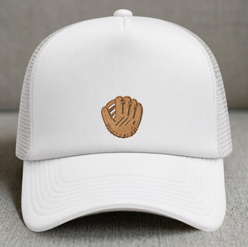 BASEBALL EMBROIDERED TRUCKER HAT MC-0002