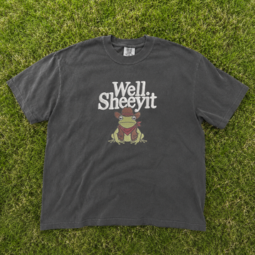 WELL SHEEYIT FROG EMBROIDERED TEE MC-0029