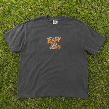 EASY TIGER EMBROIDERED TEE MC-0025
