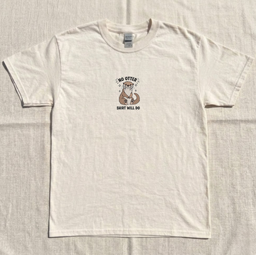 NO OTTER SHIRT WILL DO EMBROIDERED TEE MC-0023