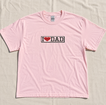I LOVE DAD EMBROIDERED TEE MC-0054