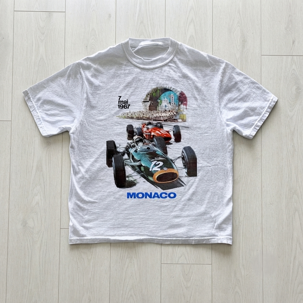 VINTAGE RACING SHIRT MC-0058
