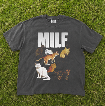 MILF MAN I LOVE FELINES SHIRT MC-0105