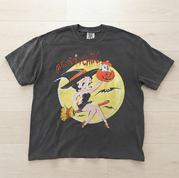 BETTY BOOP BEWITCHING HALLOWEEN GRAPHIC SHIRT MC-0130