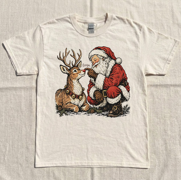 VINTAGE SANTA CLAUS BOOP GRAPHIC SHIRT, CHRISTMAS SHIRT MC-0133