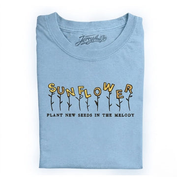 SUNFLOWER VOL 6 LYRICS EMBROIDERED TEE CT-0042