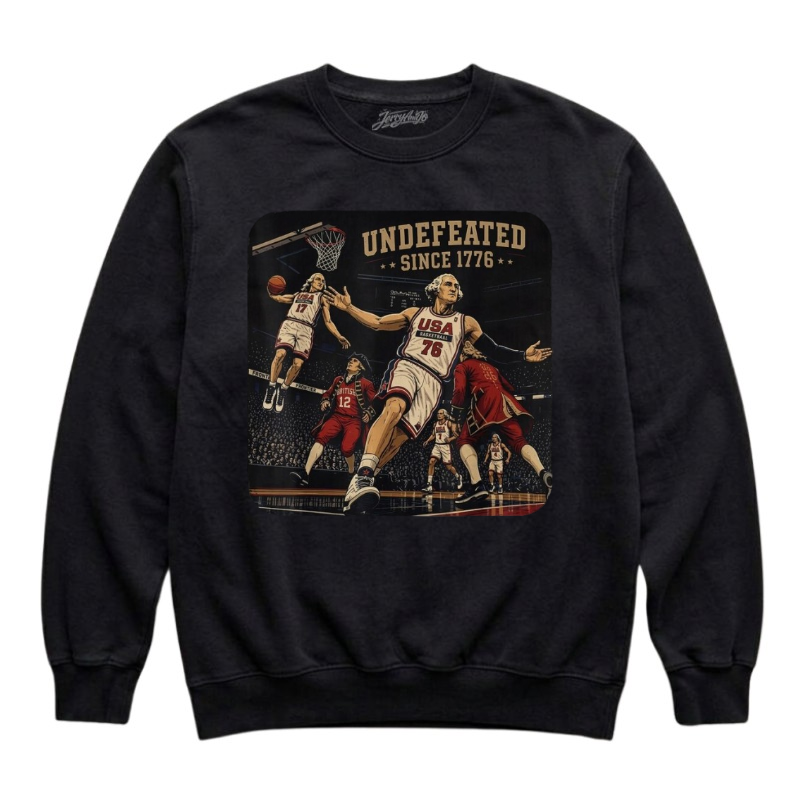 PATRIOTIC BASKETBALL TEE BN-0005