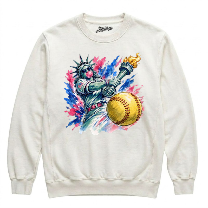 SOFTBALL LOVER PATRIOTIC TEE BN-0001