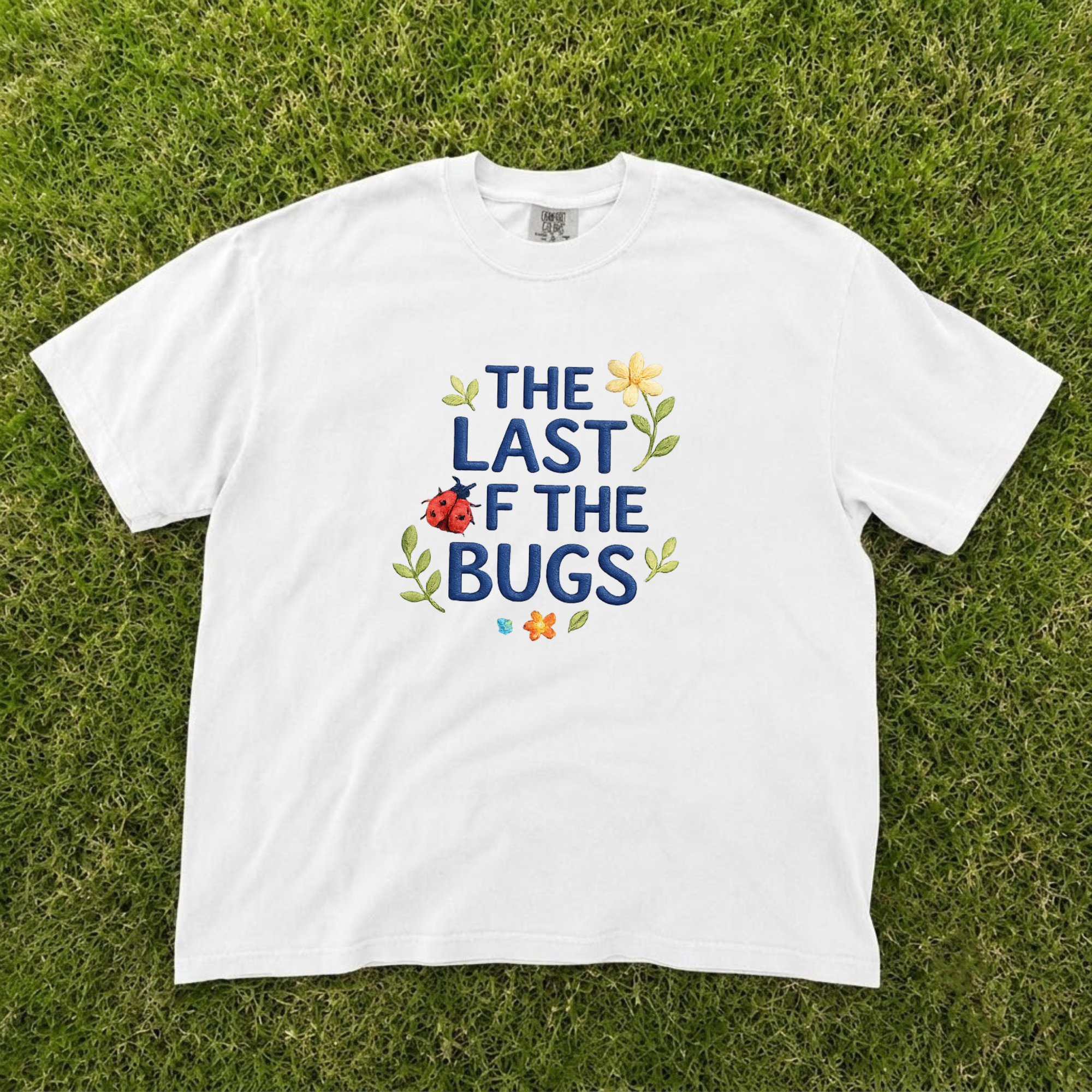 THE LAST OF THE BUGS EMBROIDERED TEE CT-0032