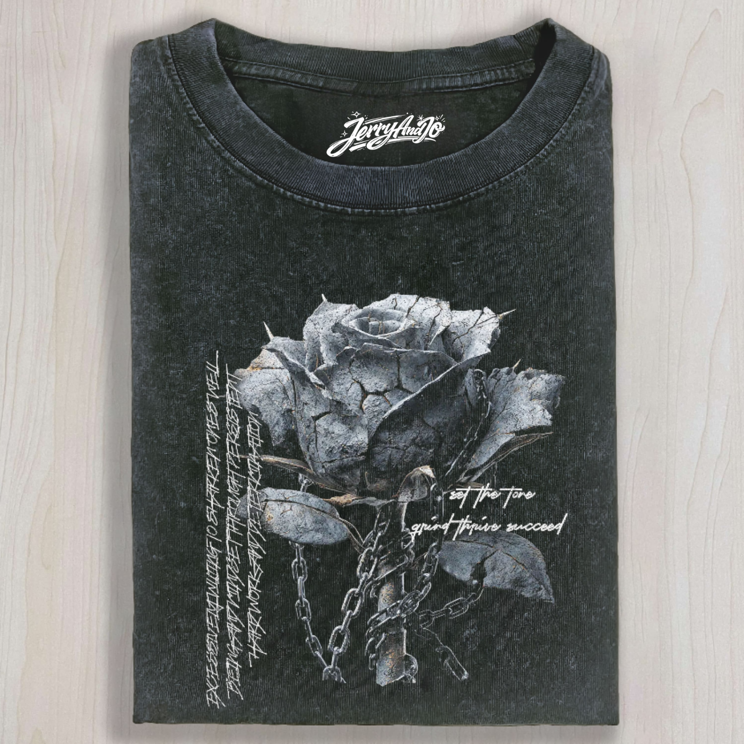 FLORAE IRON ROSE COLLAPSE SHIRT NN-0223
