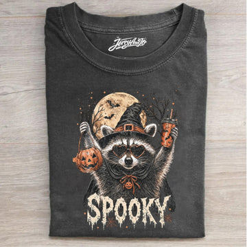 FUNNY SPOOKY HALLOWEEN RACCOON SHIRT NN-0137