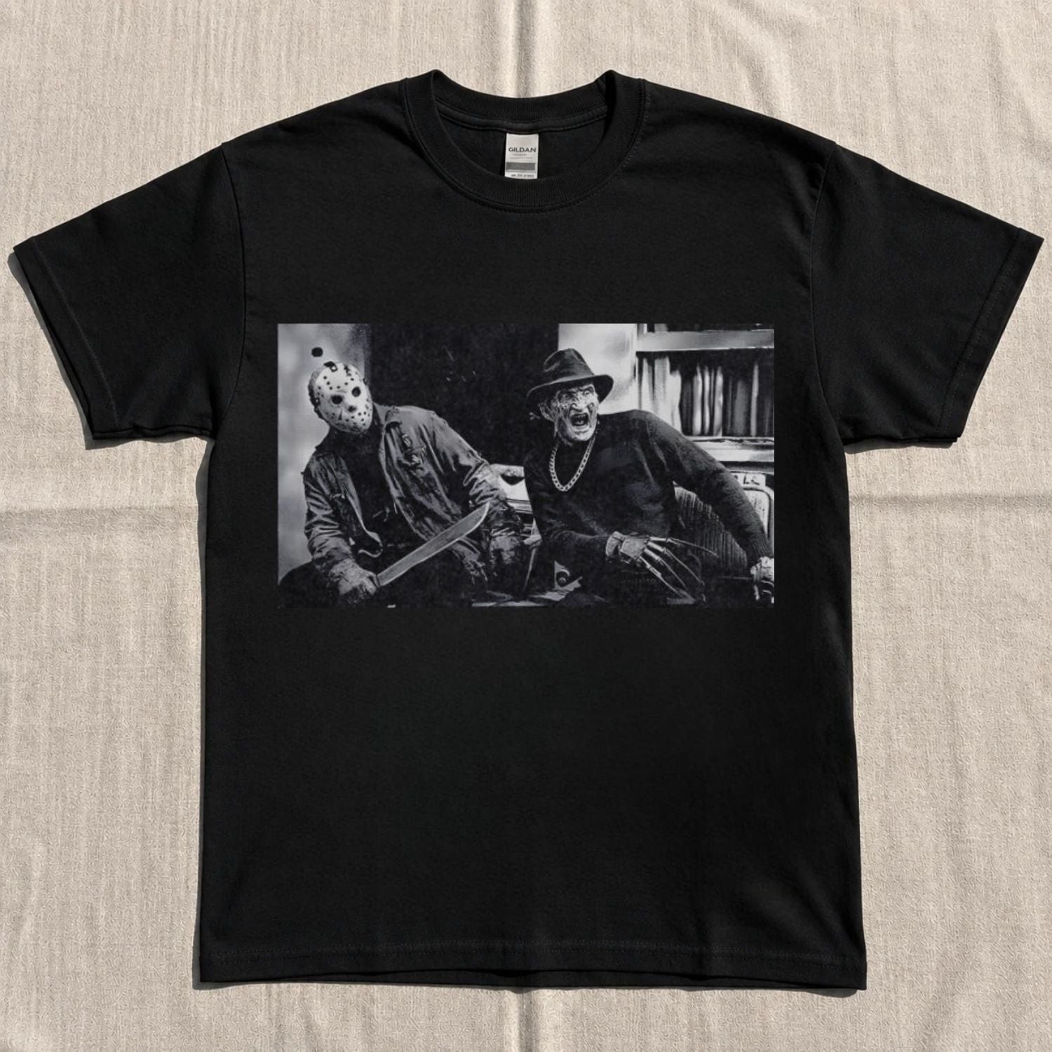 FREDDY KRUEGER JASON VOORHEES HALLOWEEN SHIRT NN-0138