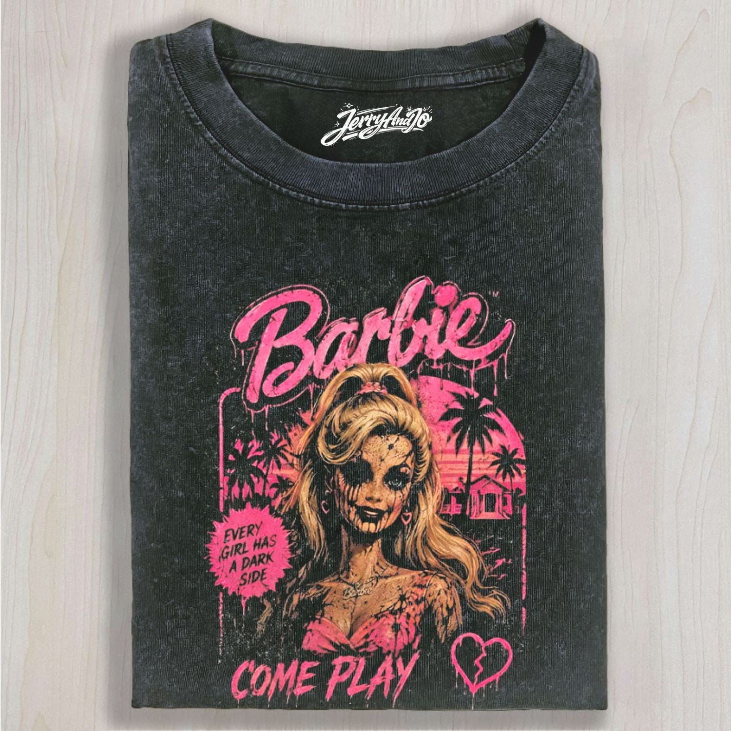 HORROR PINK DOLL SHIRT NN-0156