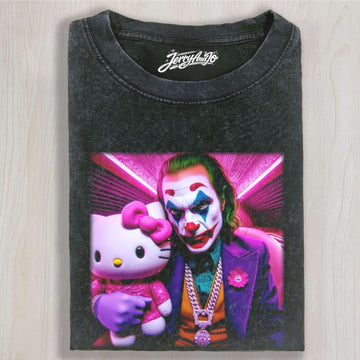 JOKER AND HELLO KITTY SHIRT NN-0165