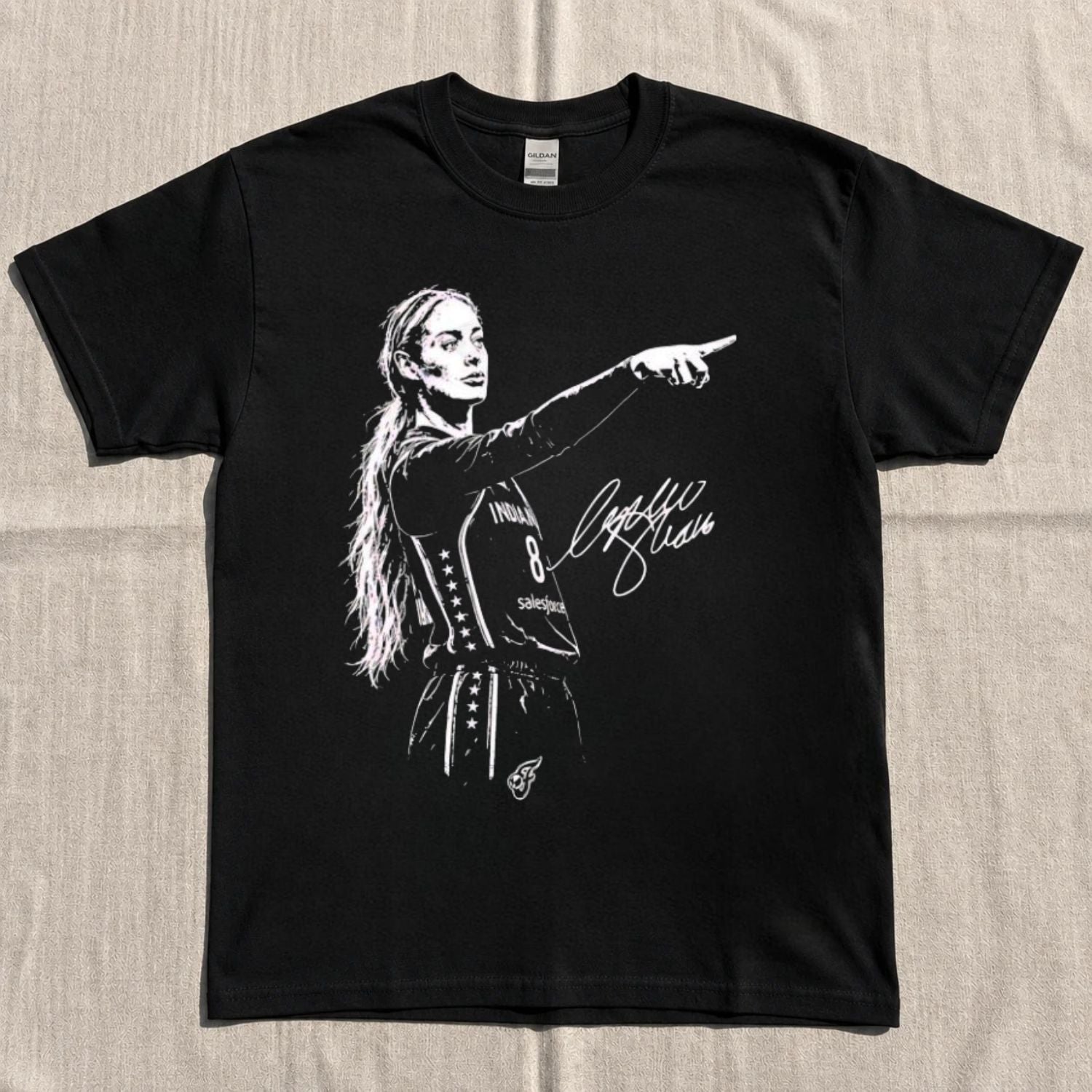 SOPHIE CUNNINGHAM POINT SIGNATURE BASKETBALL SHIRT NN-0166