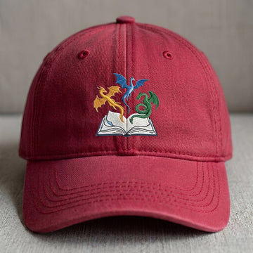 FOURTH WING EMBROIDERED CLASSIC DAD HAT NN-0008
