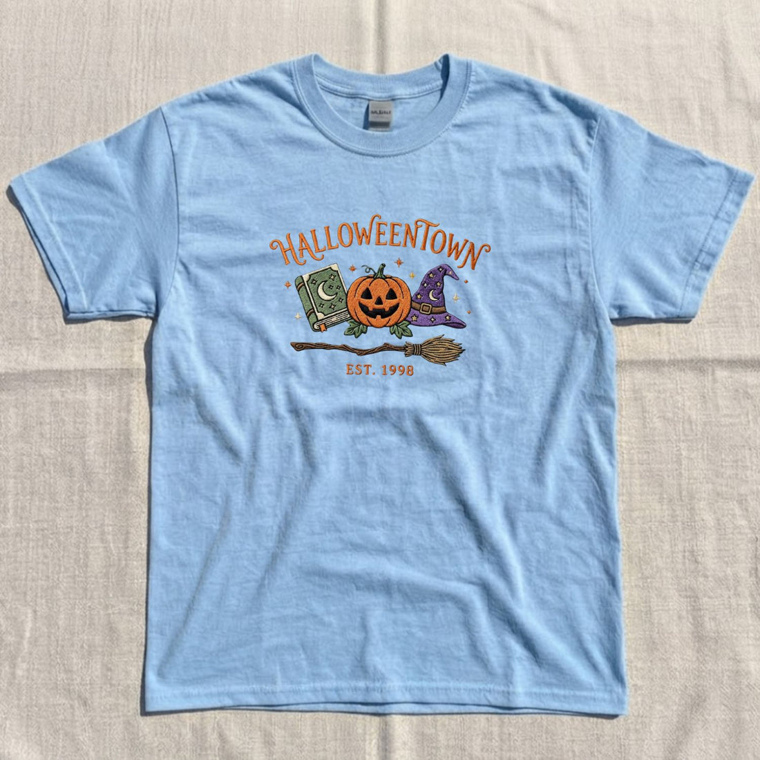HALLOWEENTOWN EST 1998 EMBROIDERED TEE NN-0046