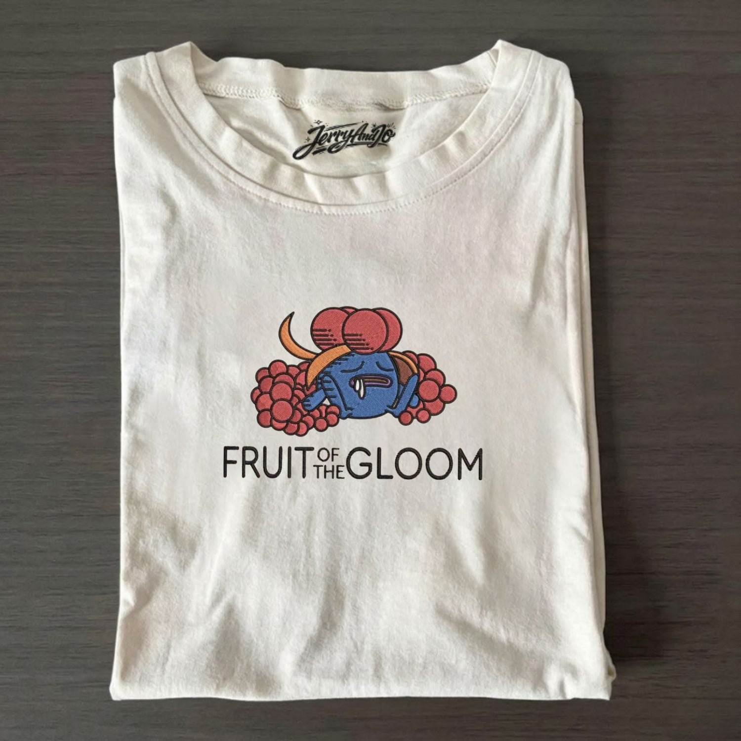 FRUIT OF THE GLOOM EMBROIDERED TEE NN-0029