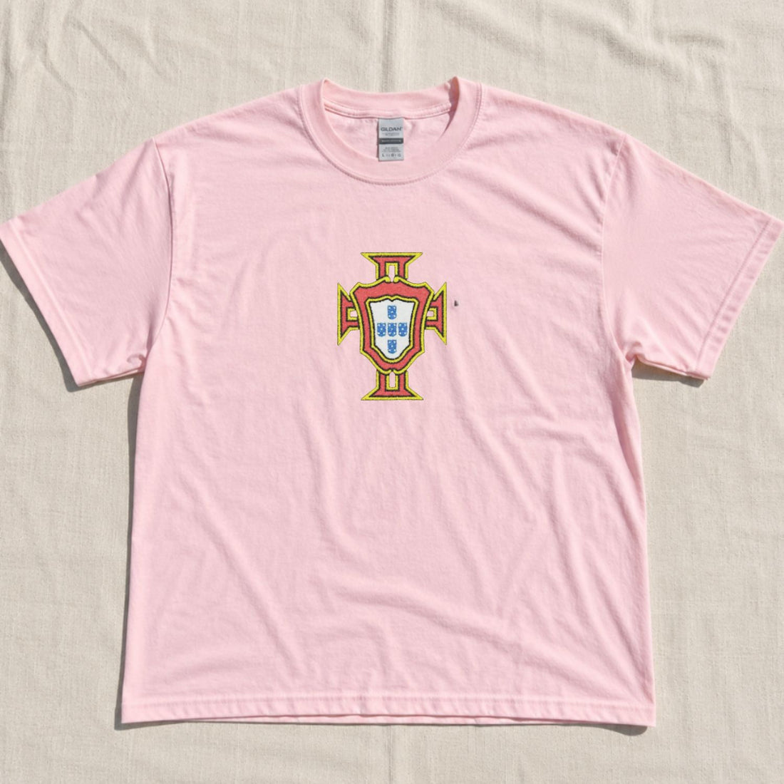 PORTUGAL CREST SOCCER EMBROIDERED TEE NN-0060