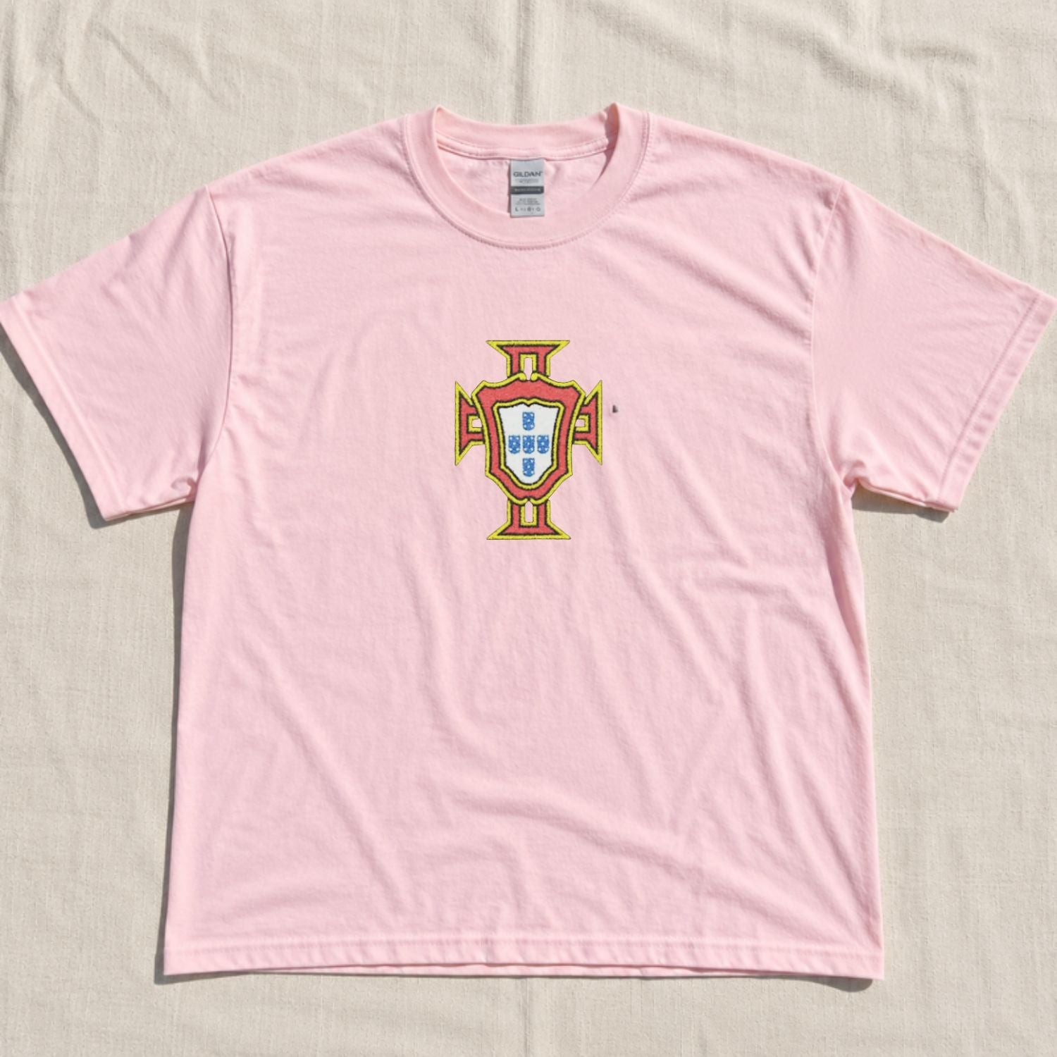 PORTUGAL CREST SOCCER EMBROIDERED TEE NN-0060