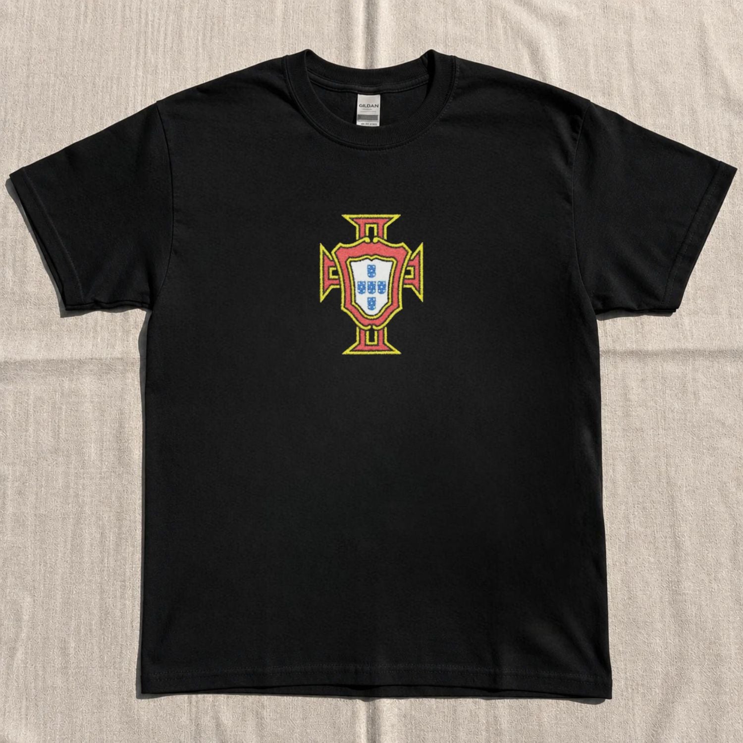 PORTUGAL CREST SOCCER EMBROIDERED TEE NN-0060