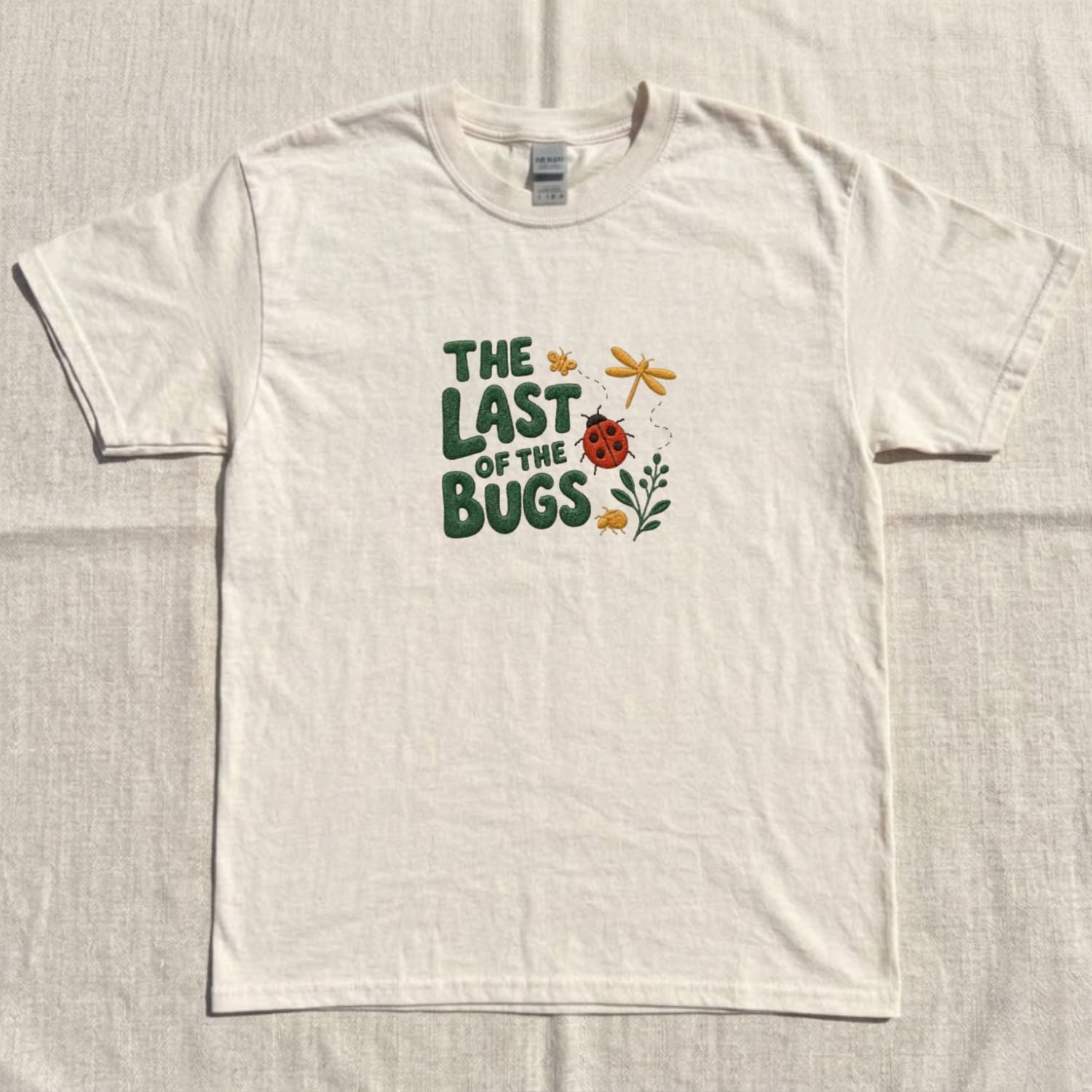 THE LAST OF THE BUGS EMBROIDERED TEE NN-0063