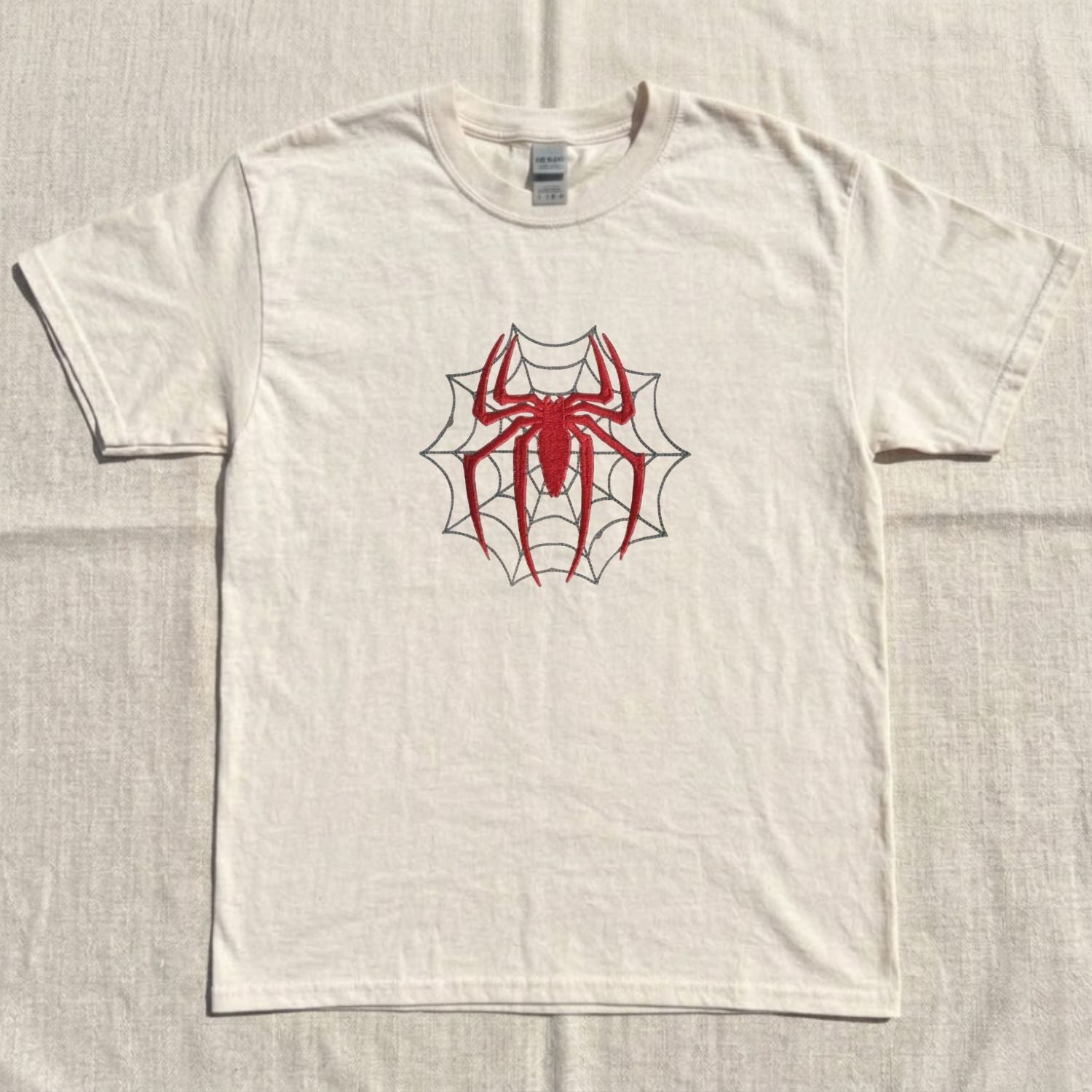 SPIDER EMBROIDERED TEE NN-0064