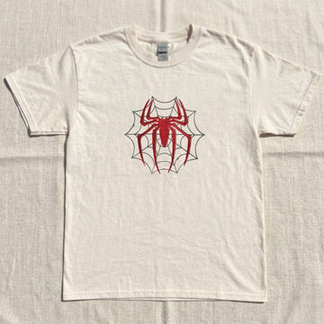 SPIDER EMBROIDERED TEE NN-0064