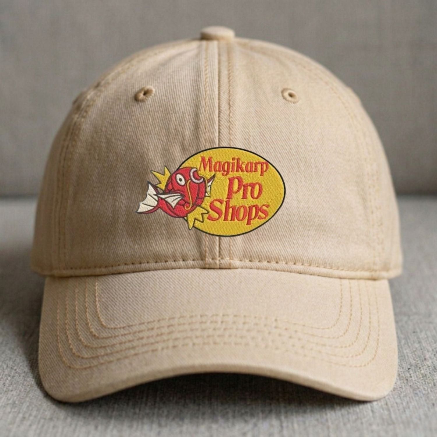 MAGIKARP PRO SHOP FUNNY FISHING EMBROIDERED CLASSIC DAD HAT NN-0014