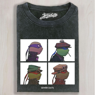 TEENAGE MUTANT NINJA TURTLES SEWER DAYS SHIRT NN-0173