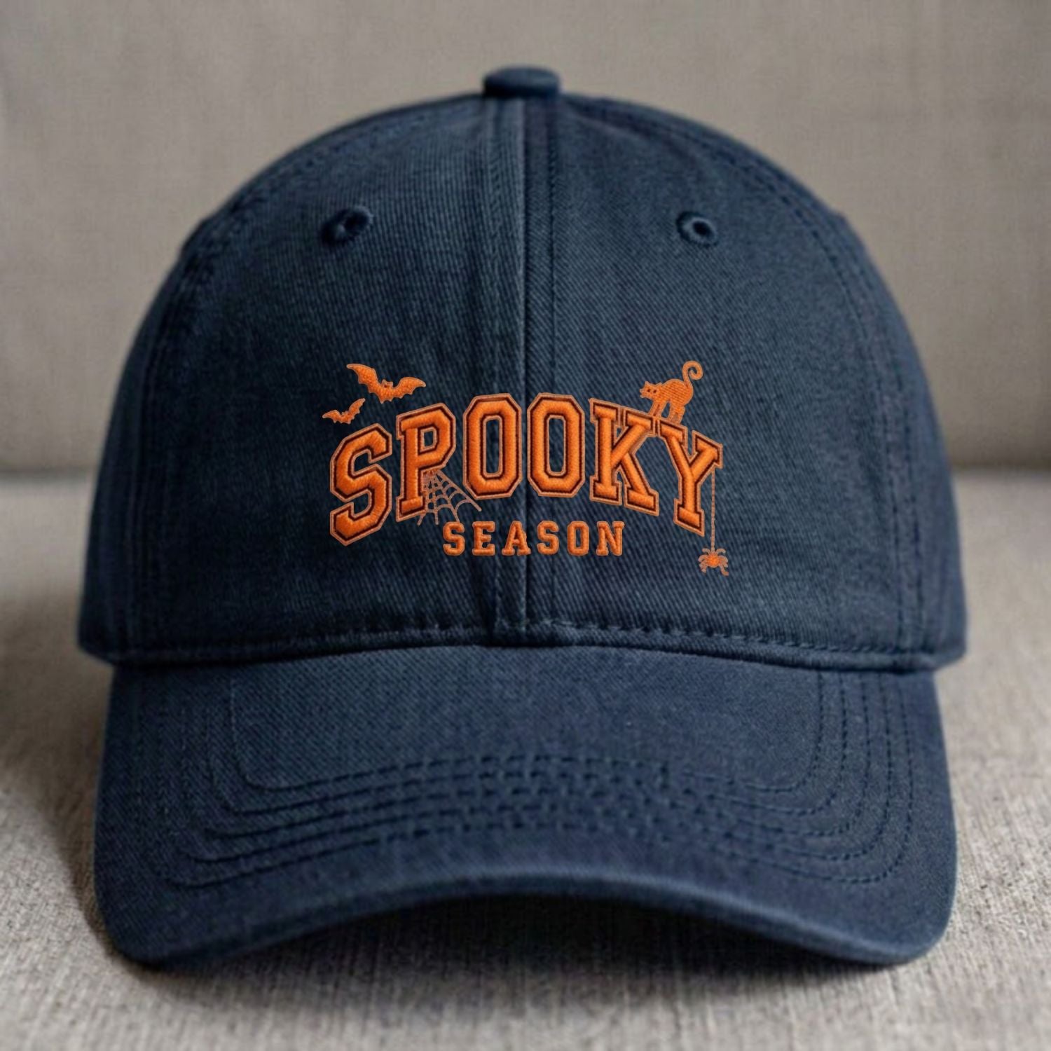 SPOOKY HALLOWEEN EMBROIDERED CLASSIC DAD HAT NN-0016