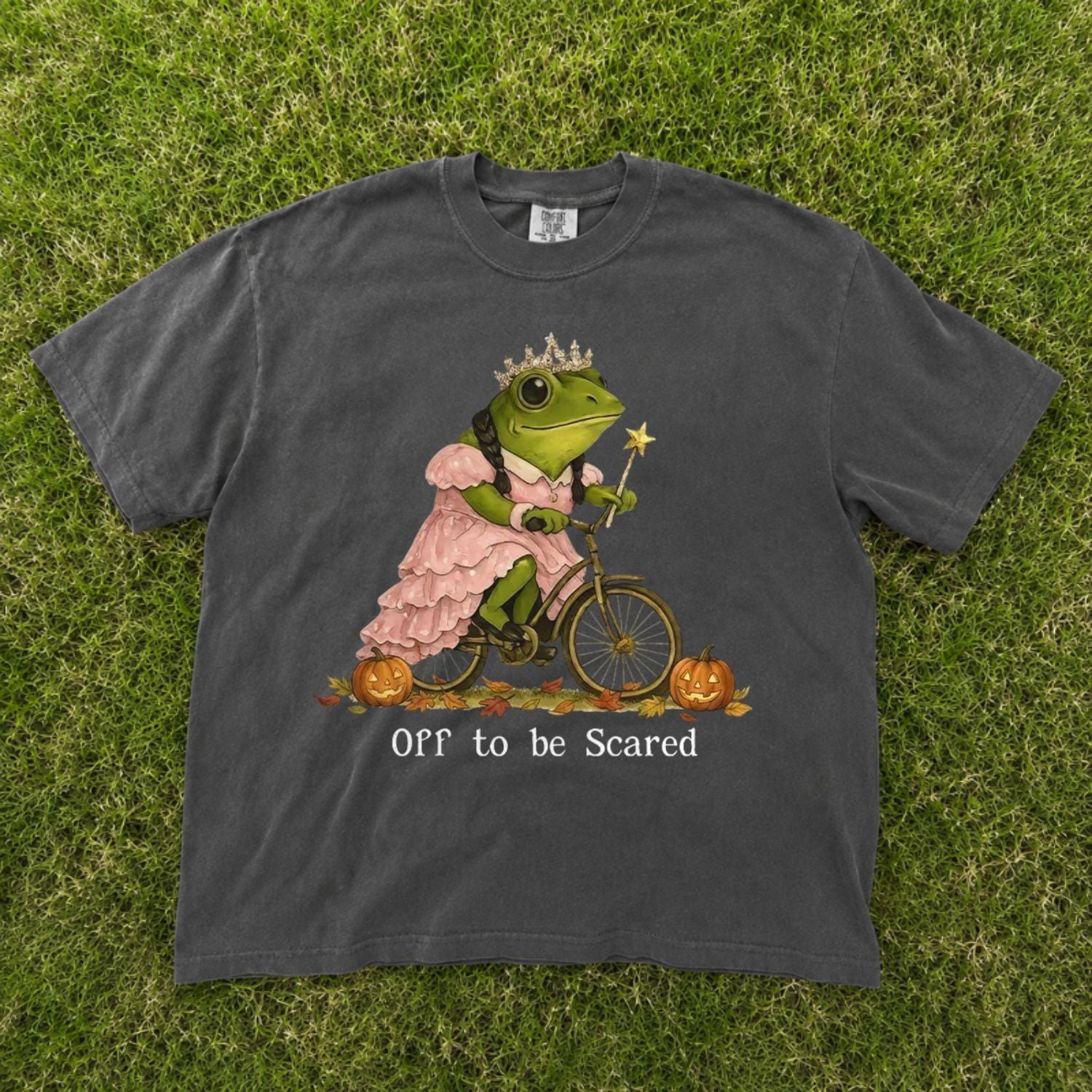 OFF TO BE SCARED FROG SHIRT NN-0092