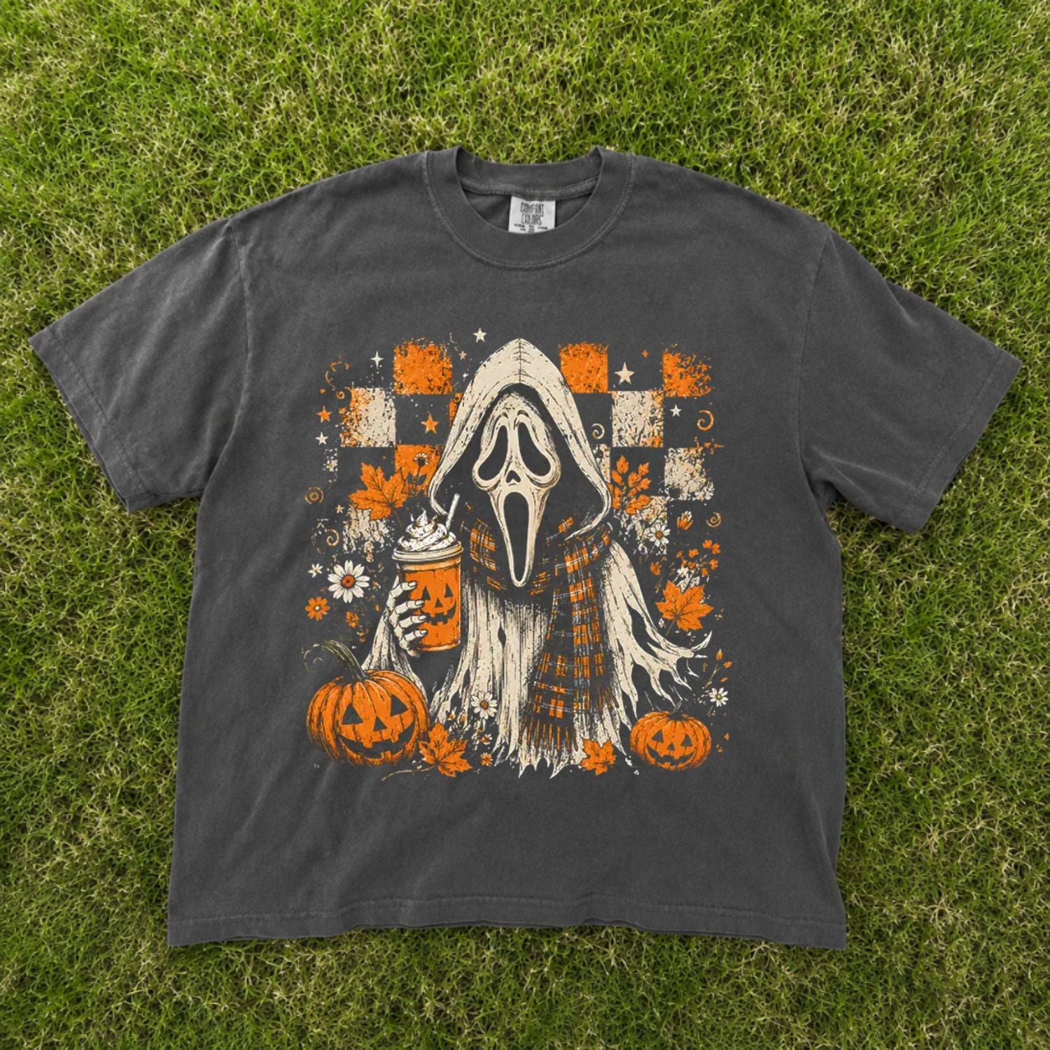 HALLOWEEN GHOSTFACE COFFEE SHIRT NN-0093