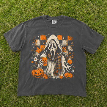 HALLOWEEN GHOSTFACE COFFEE SHIRT NN-0093