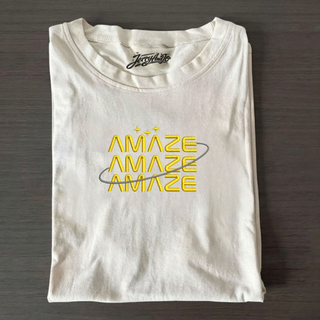 AMAZE AMAZE AMAZE EMBROIDERED TEE NN-0032