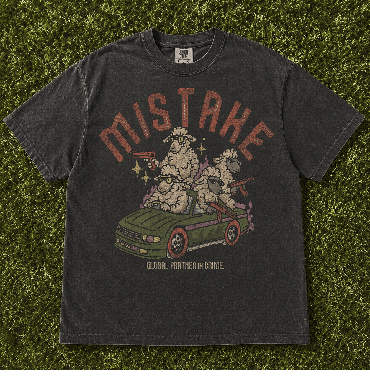 MISTAKE PARTNER IN CRIME TEE AV-00228
