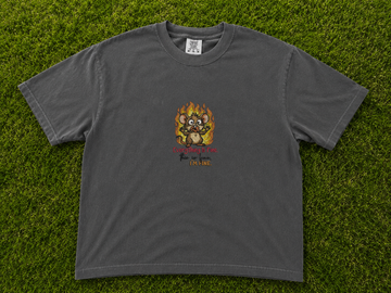 EVERYTHING IS FINE EMBROIDERED TEE AV-0053