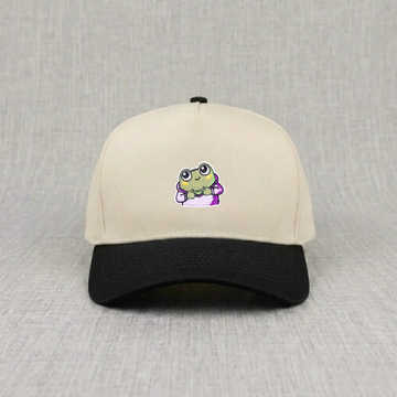 AESTHETIC COTTAGECORE FROG SNAPBACK EMBROIDERED HAT CT-0007