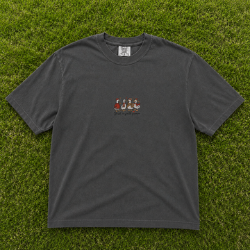 JUST A FALL GOOSE EMBROIDERED TEE AV-0064