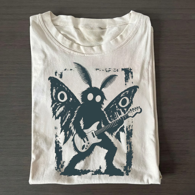 RETRO MOTHMAN ROCK BAND SHIRT, SWEATSHIRT, HOODIE TH-0152