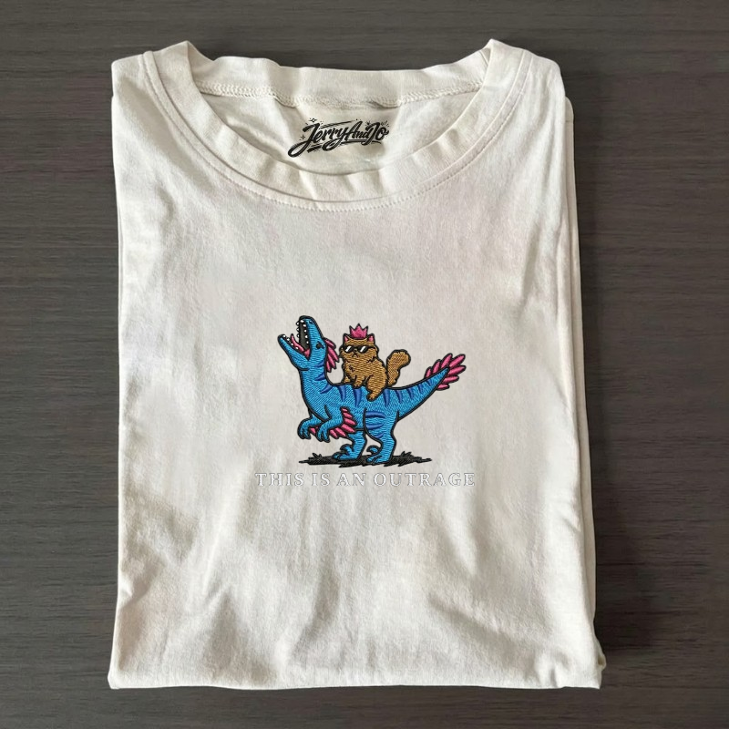 EMBROIDERED PRINCESS DONUT & MONGO TEE BN-0004