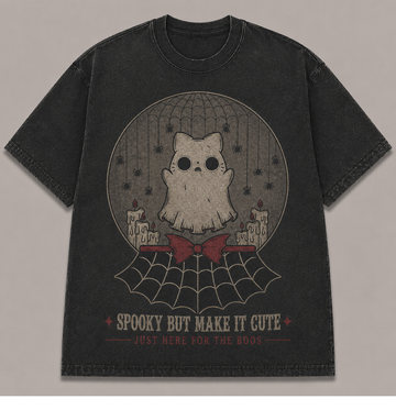 SPOOKY BUT MAKE IT CUTE HALLOWEEN T-SHIRT AV-00167