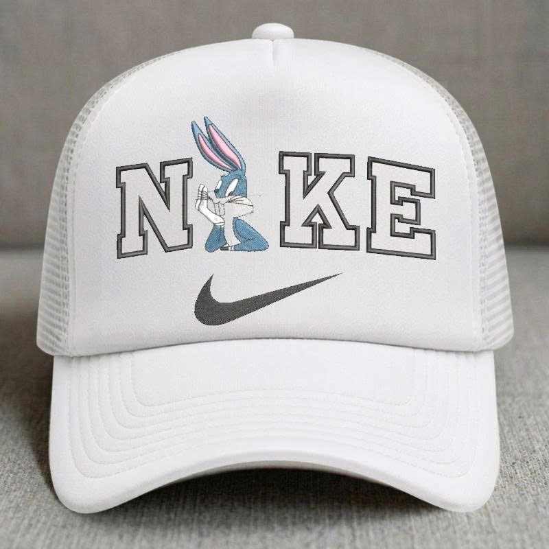 Y2K BUGS BUNNY EMBROIDERED TRUCKER HAT - SNAPBACK CAP PH-0033