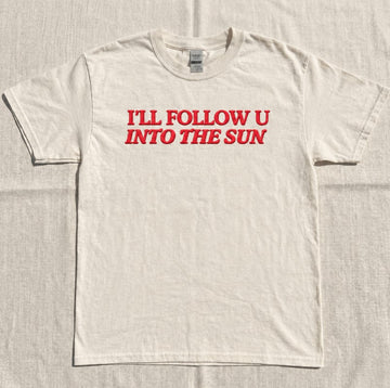 I'll Follow U Into The Sun Embroidered Shirt, Bangtan Inspired Tee Son-0041