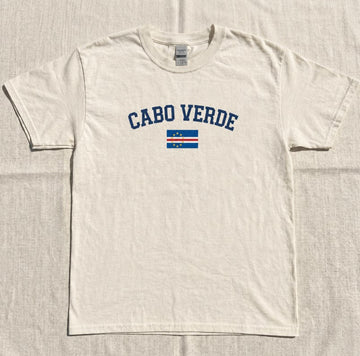 Cabo Verde Embroidered Lace Tank Top, Cape Verde Flag Shirt, Gameday Shirt Son-0045