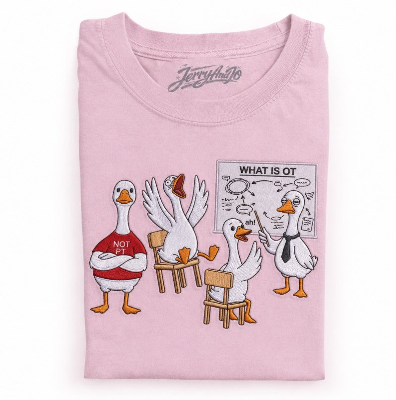 Embroidered Funny Occupational Therapy Tshirt, Occupational Therapy Assessments Tee Son-0029