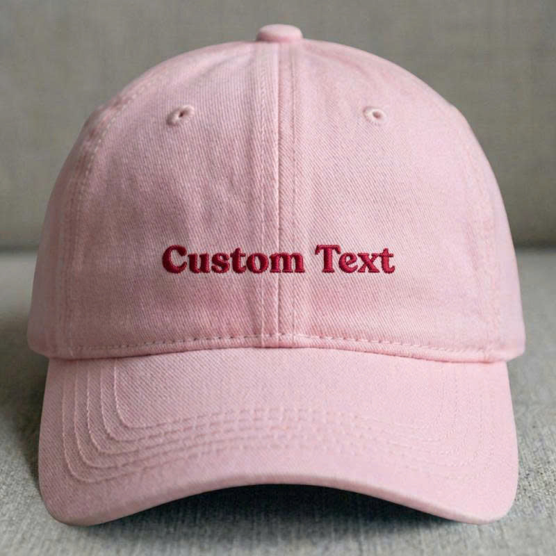 CUSTOM EMBROIDERED CLASSIC DAD HAT TH-001