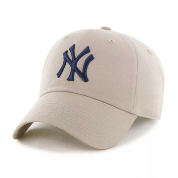 NY YANKEES BASEBALL HAT - COTTON, ADJUSTABLE STRAP, ADULT SIZING, WOVEN FABRIC, SPOT CLEAN PH-0032