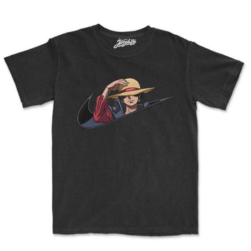 MONKEY D. LUF ANIME EMBROIDERED TEE - ANIME GENERAL SHIRT - HOODIE - SWEATSHIRT PH-0053