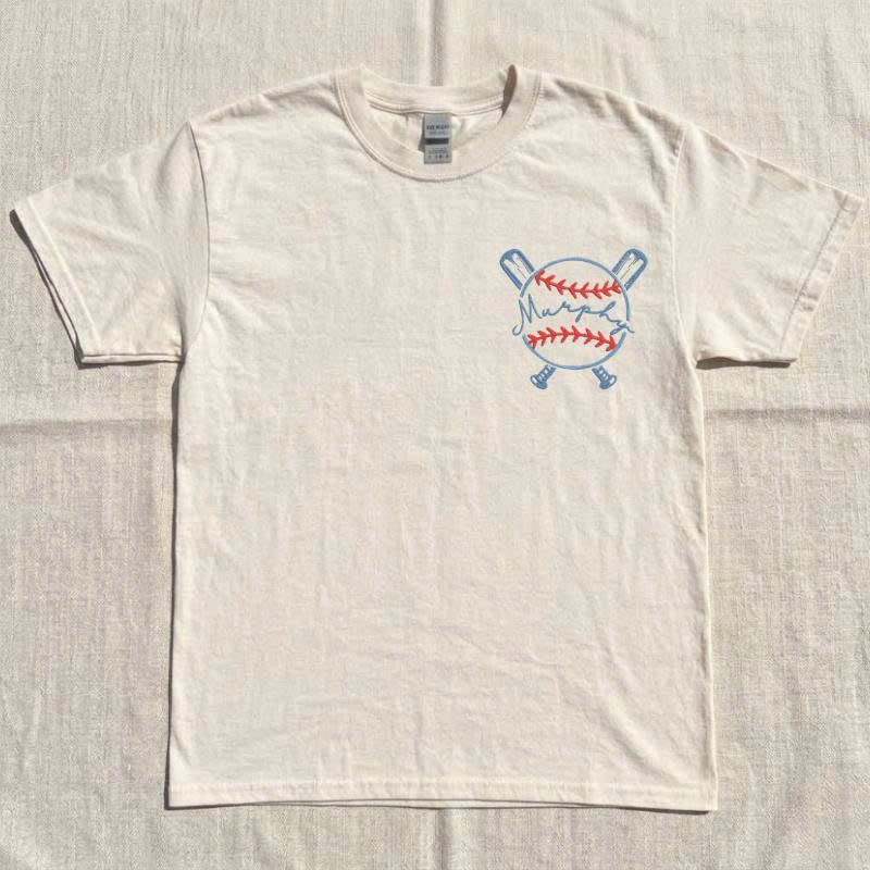 OPEN BASEBALL SOFTBALL MONOGRAM SATIN STITCH ORIGINAL HERRINGTON DESIGN EMBROIDERY MACHINE  BT-0034